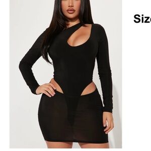 Fashion Nova black dress